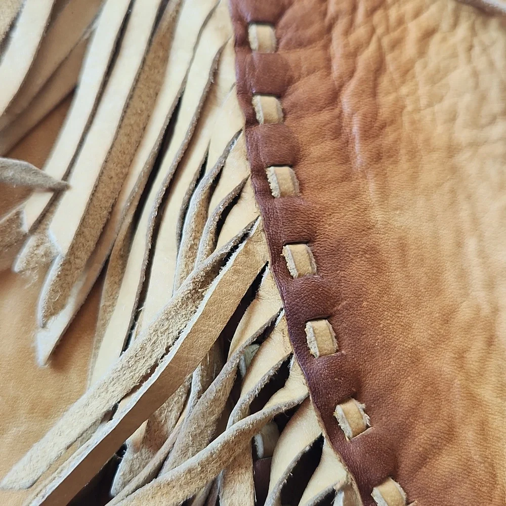 Fringe Leather Jacket - Picture 9 of 9